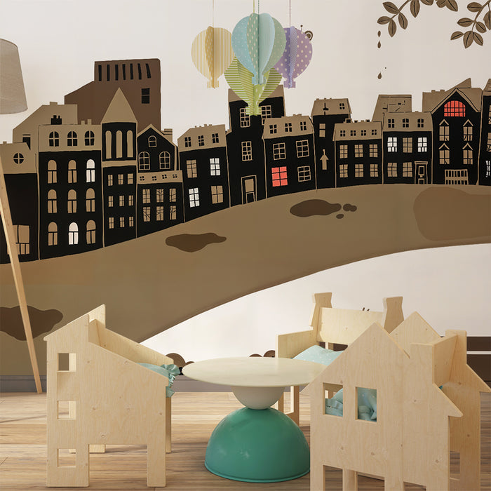 By silhouette tapet by silhouette | Unik og legende indretning