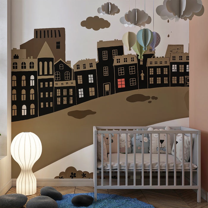 By silhouette tapet by silhouette | Unik og legende indretning