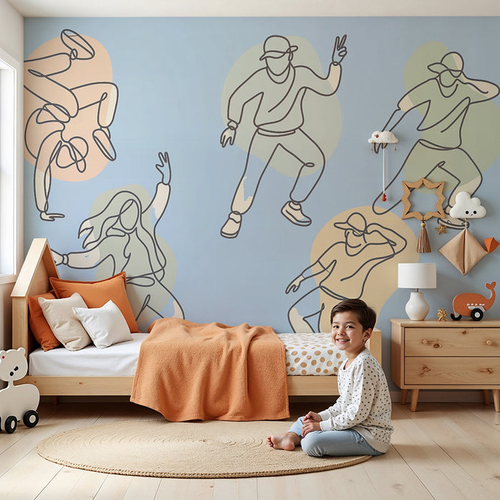 Barntapet | Minimalistisk stadsskogsdans