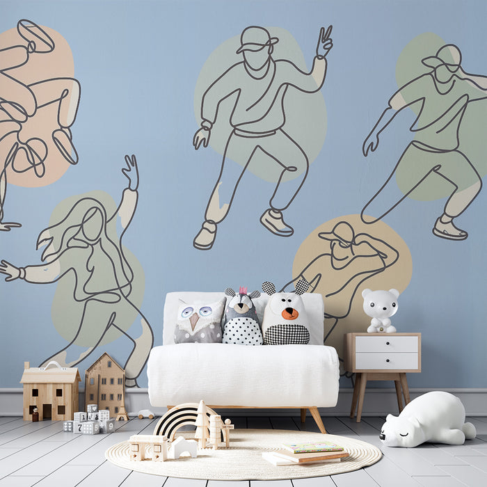 Barntapet | Minimalistisk stadsskogsdans