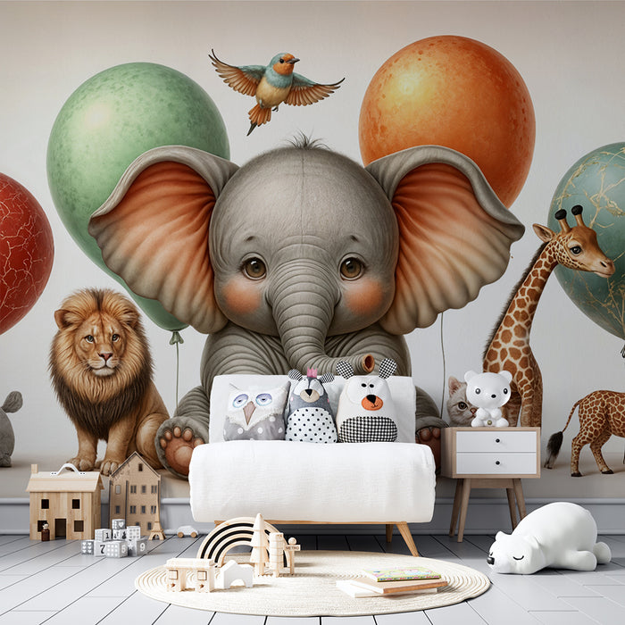 Tapeta s zvieratami | Zábavní spoločníci džungle