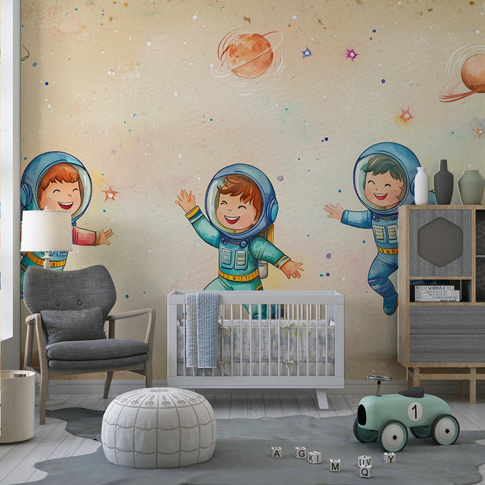 Barntapet | Små astronauter och planeter