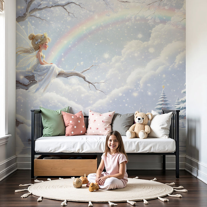 Papier peint féerique | Očarujúci zimný krajina