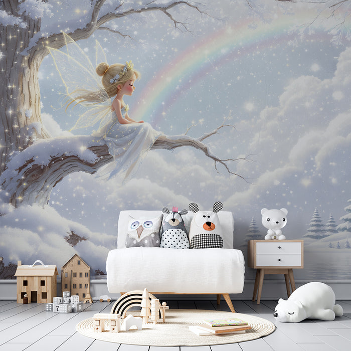 Papier peint féerique | Očarujúci zimný krajina