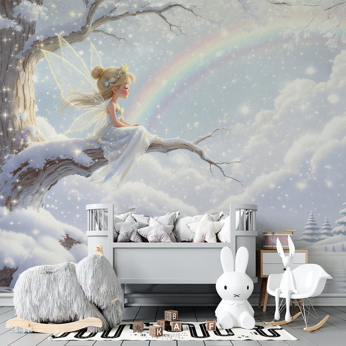Papier peint féerique | Očarujúci zimný krajina