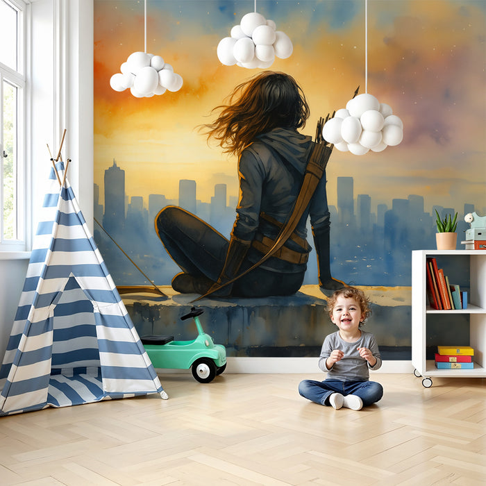 Papel de parede criança | Aventura Crepuscular