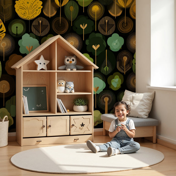 Горски тапет| Графичен и модерен дизайн