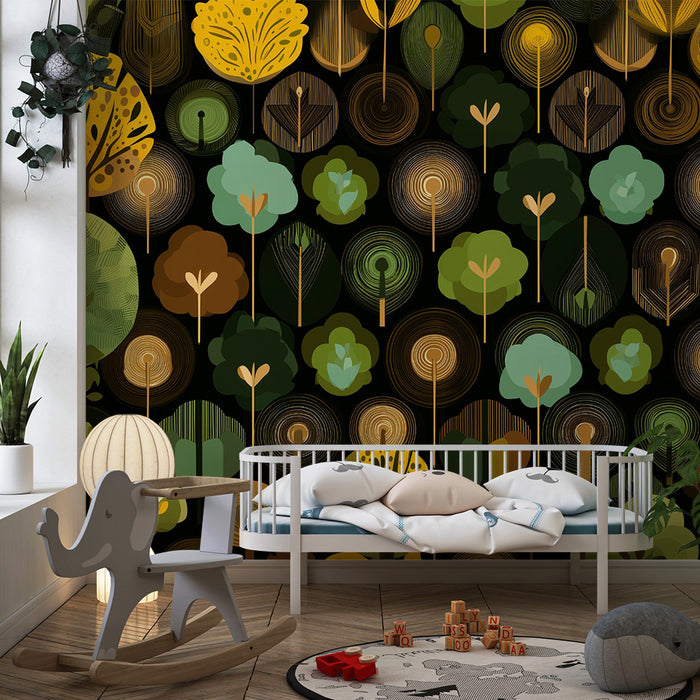 Горски тапет| Графичен и модерен дизайн