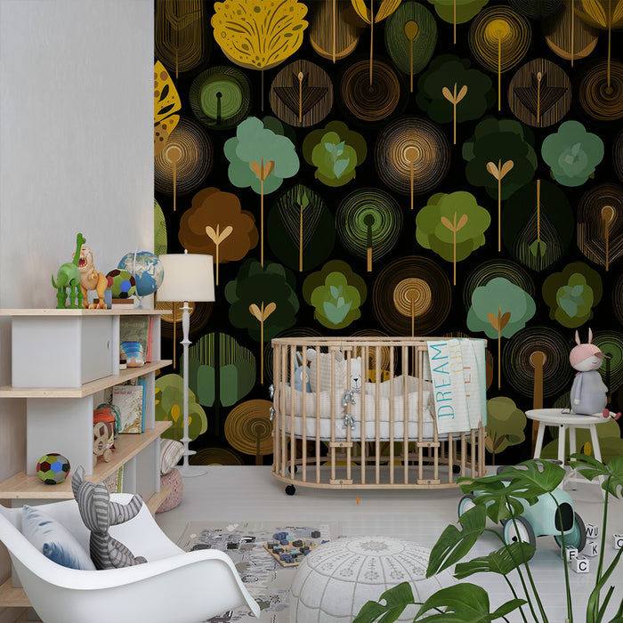 Горски тапет| Графичен и модерен дизайн