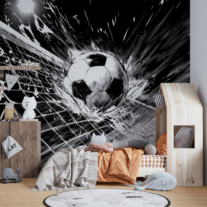 Papier peint manga labdarúgás | Látványos gól