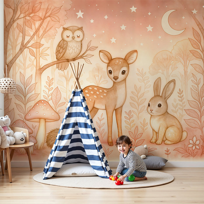 Papel de parede floresta encantada | Animal e Natureza