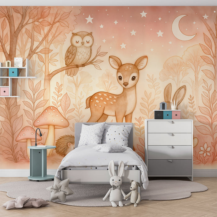 Papel de parede floresta encantada | Animal e Natureza