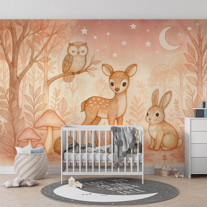 Papel de parede floresta encantada | Animal e Natureza