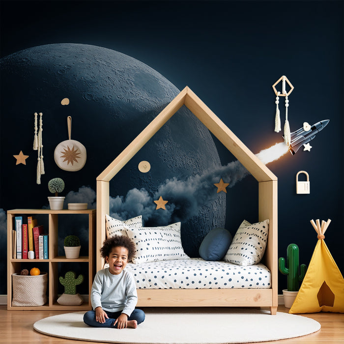 Papier peint fusée | Exploration spatiale