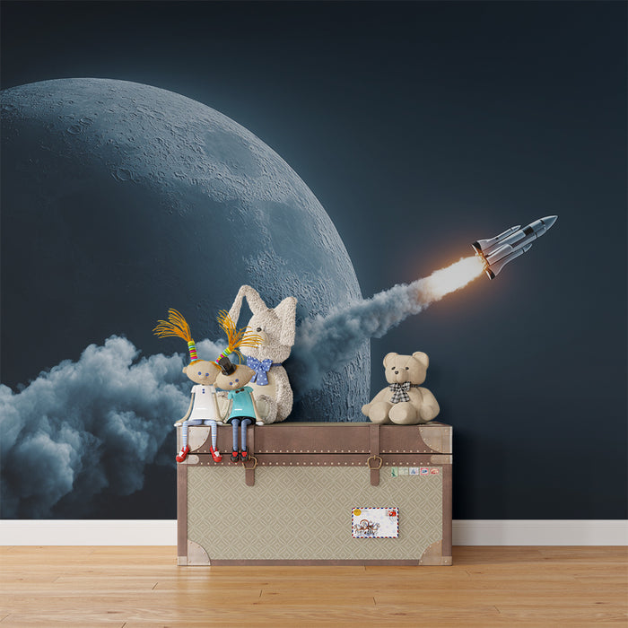 Papier peint fusée | Exploration spatiale