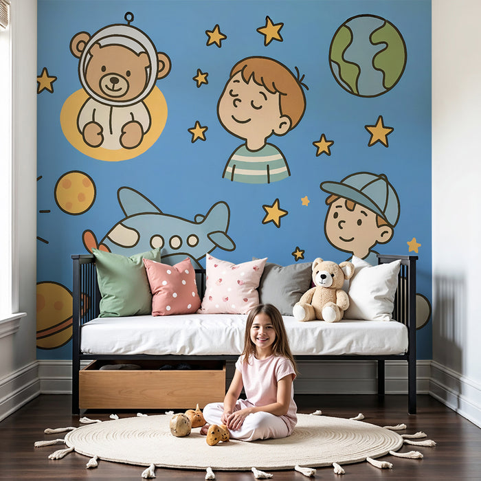 Barntapet | Rymdäventyr och astronautbjörn