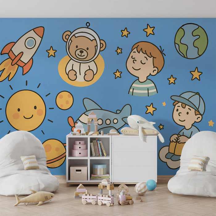 Barntapet | Rymdäventyr och astronautbjörn