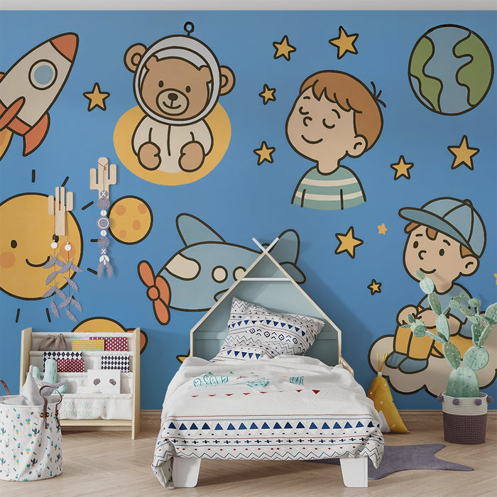 Barntapet | Rymdäventyr och astronautbjörn