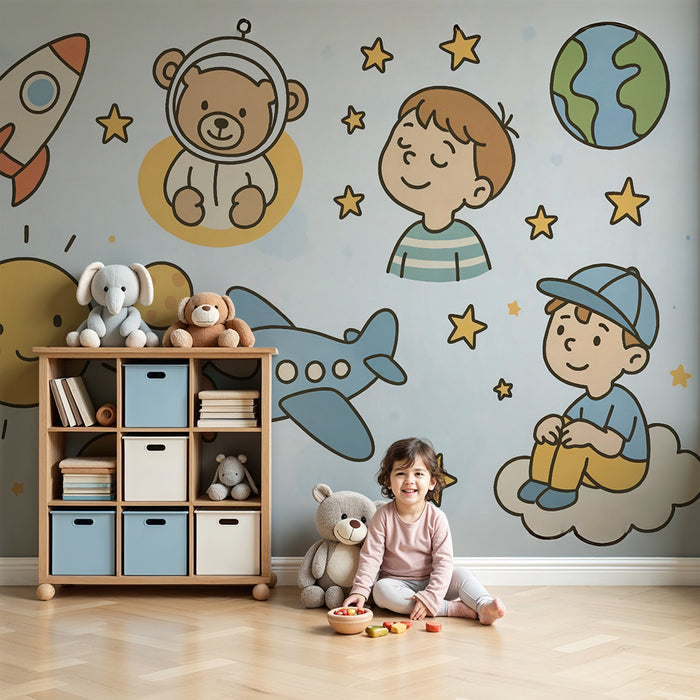 Barntapet | Rymdäventyr och vänner