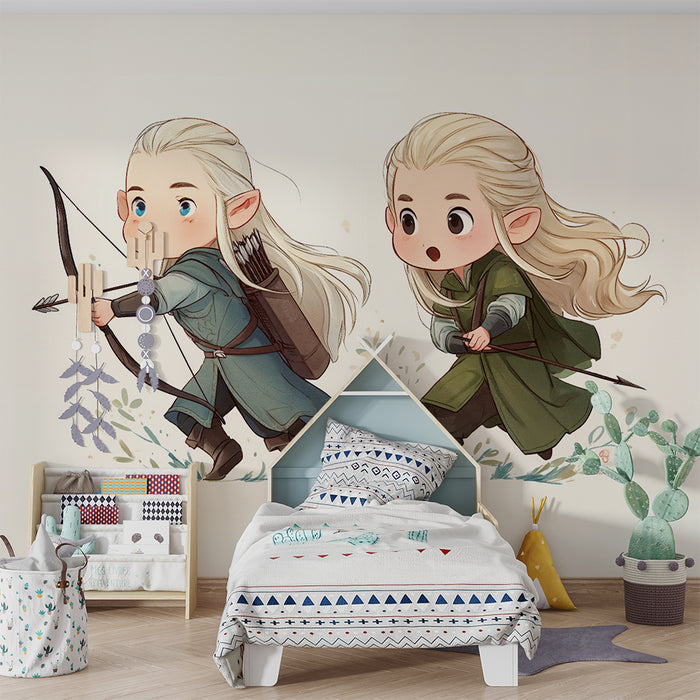 Papel pintado de elfos lindos | Aventura fantástica