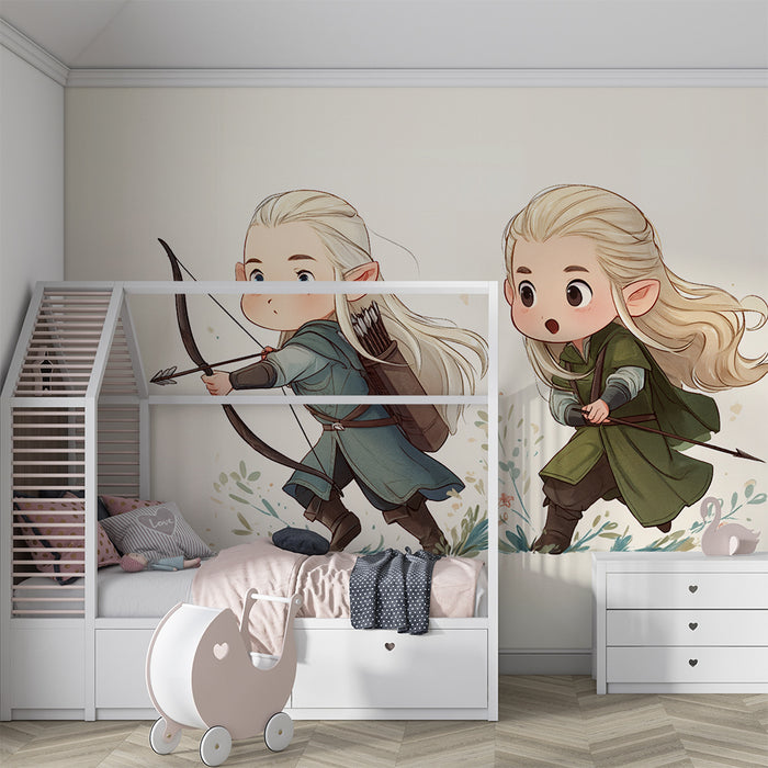 Papel pintado de elfos lindos | Aventura fantástica