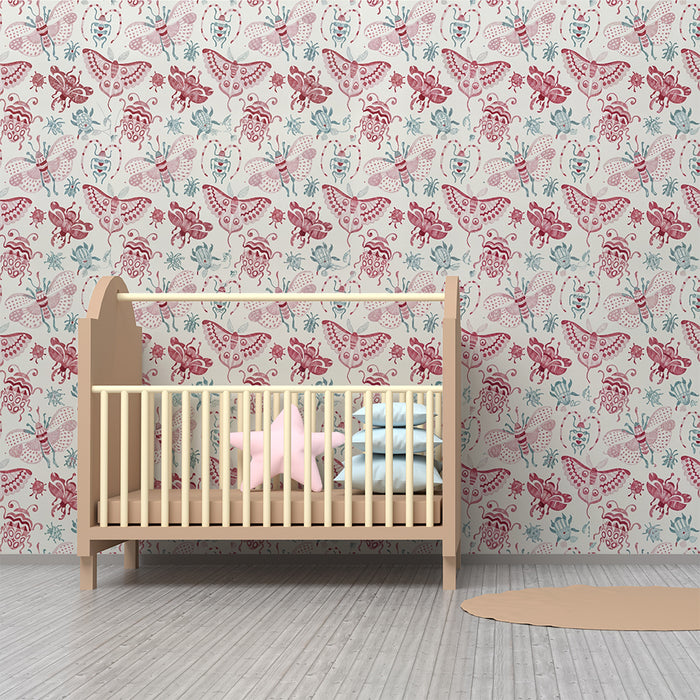 Barntapet | Fjärilar och retroinsekter