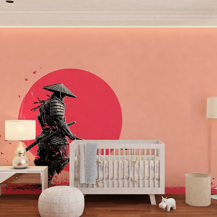 Barntapet | Samurai och röd cirkel