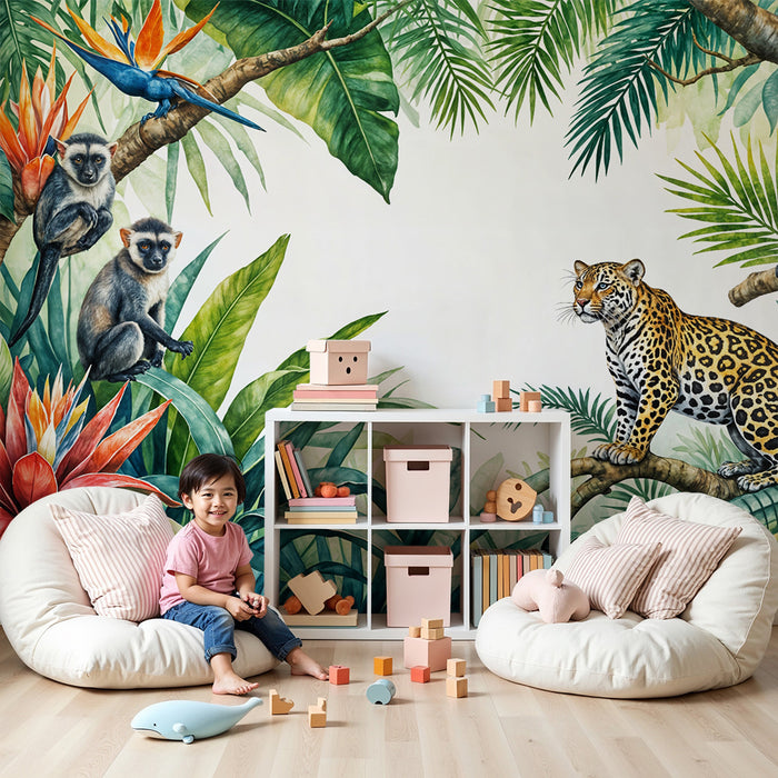 Jungle Tapete | Eintauchen in tropische Flucht