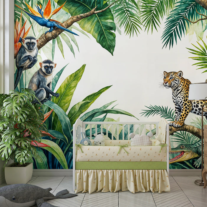 Jungle Tapete | Eintauchen in tropische Flucht