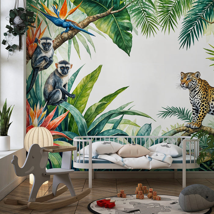 Jungle Tapete | Eintauchen in tropische Flucht