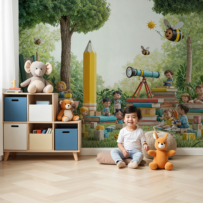 Papier za tapet | Igriva zunanja scena