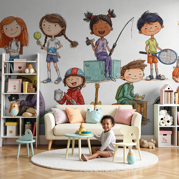 Papel de parede criança | Atividades divertidas