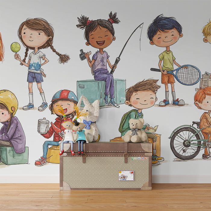 Papel de parede criança | Atividades divertidas