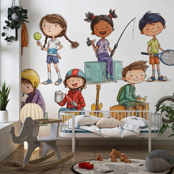Papel de parede criança | Atividades divertidas