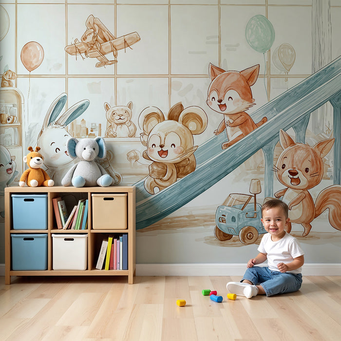 Detské tapety | Zábavné zvieratká
