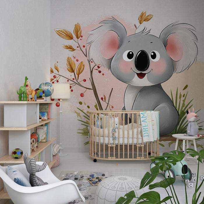 Papel pintado koala | Ilustración linda