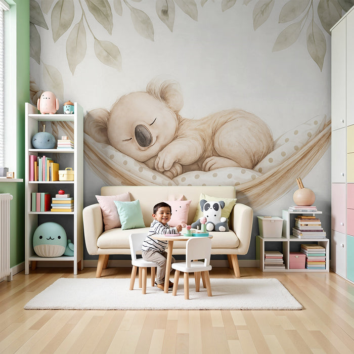 Koala Dormeur Tapet | Παιδική Διακοσμητική Ταπετσαρία τοίχου