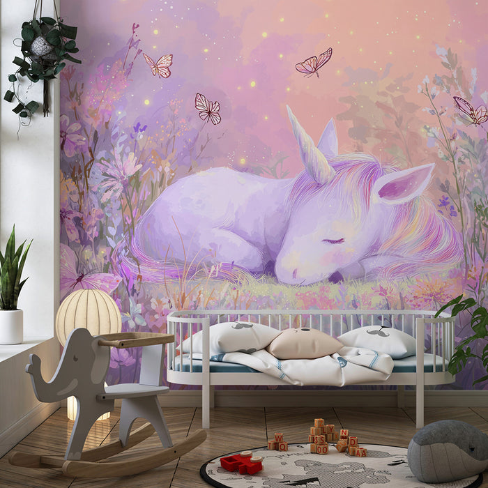 Unicorn Magisch Behang | Betoverende Sfeer