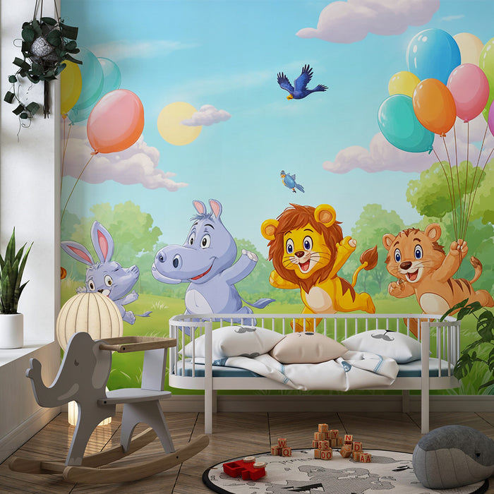 Paberit loomad | Rõõm ja värvilised õhupallid