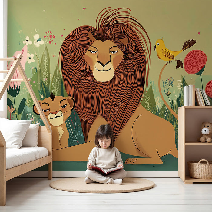 Tapet dzhungla | L'vi i tsvetia