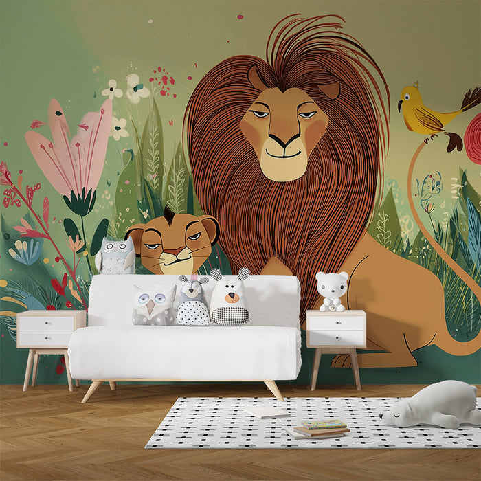 Tapet dzhungla | L'vi i tsvetia