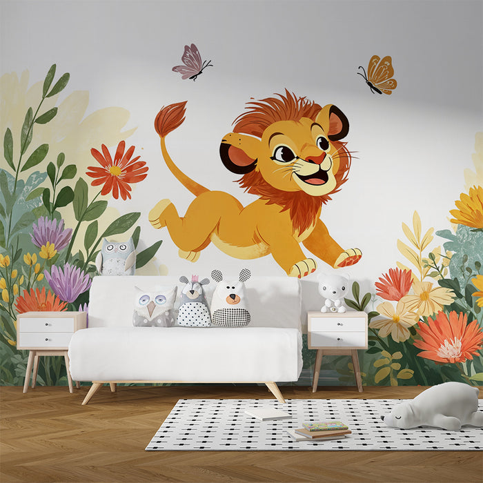 Løveunge tapet | Eventyr i junglens hjerte