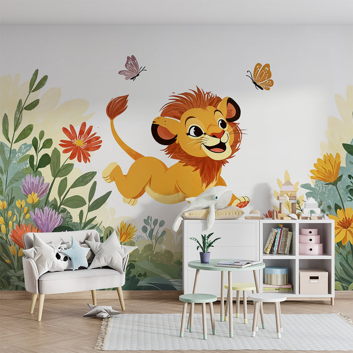 Løveunge tapet | Eventyr i junglens hjerte