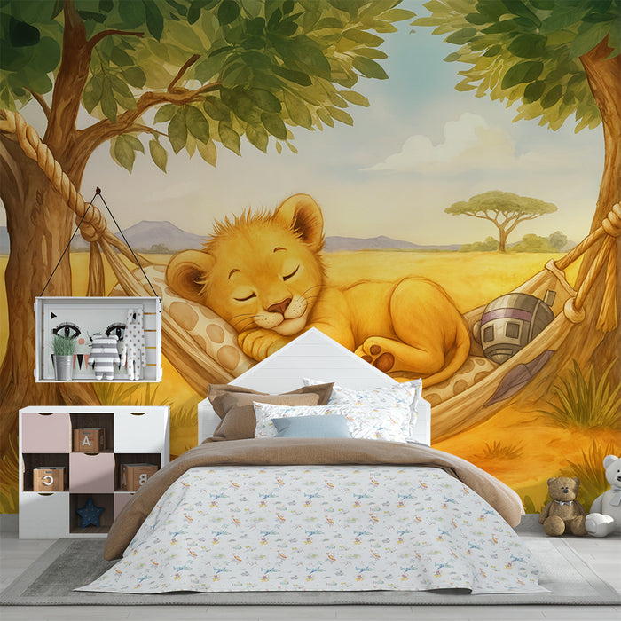 Tapeta se lvíčkem | Snění v savaně