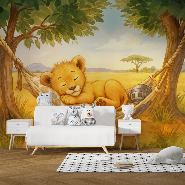 Tapeta se lvíčkem | Snění v savaně