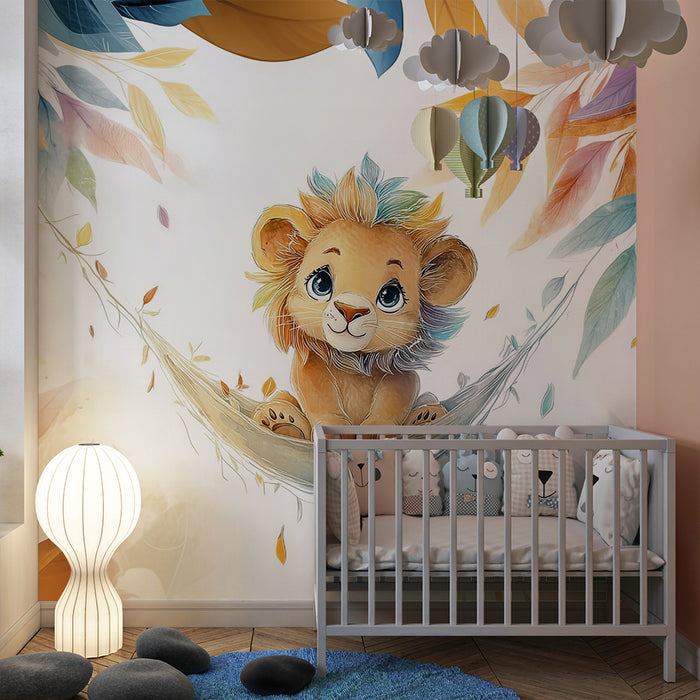 Tapeta se lvíčkem | Pastelová jemnost a snovost