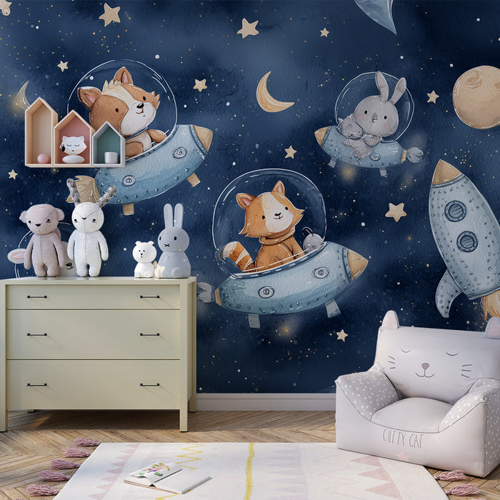Barntapet | Rymdäventyr med djur