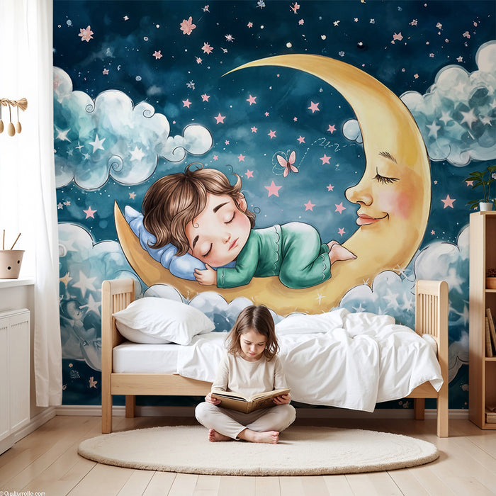 Detské tapety | Lunárne snívanie