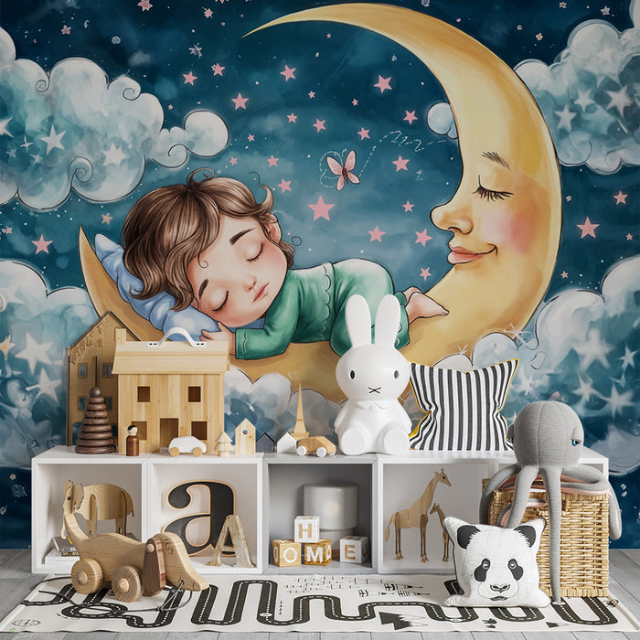 Detské tapety | Lunárne snívanie