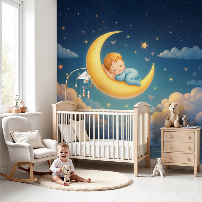 Detské tapety | Sladká hviezdna noc